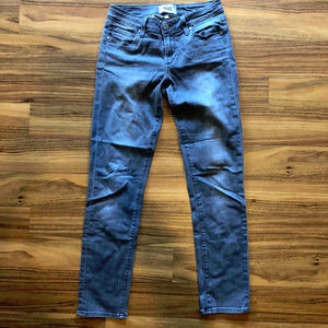 Sz 27 Paige Skyline Skinny Jeans Grey